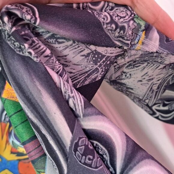 TRIPP NYC Vintage 80s 90s Pinball Space Print Pants size Small RARE - Picture 8 of 8